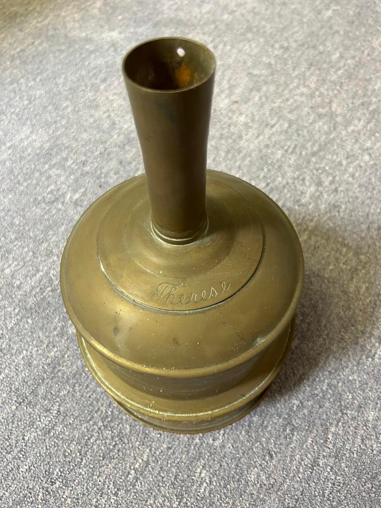 Wasstamper vintage van koper, Antiek en Kunst, Ophalen, Koper