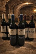 6 flessen vintage rode wijn: 1995 & 1996 topselectie, Verzamelen, Ophalen of Verzenden
