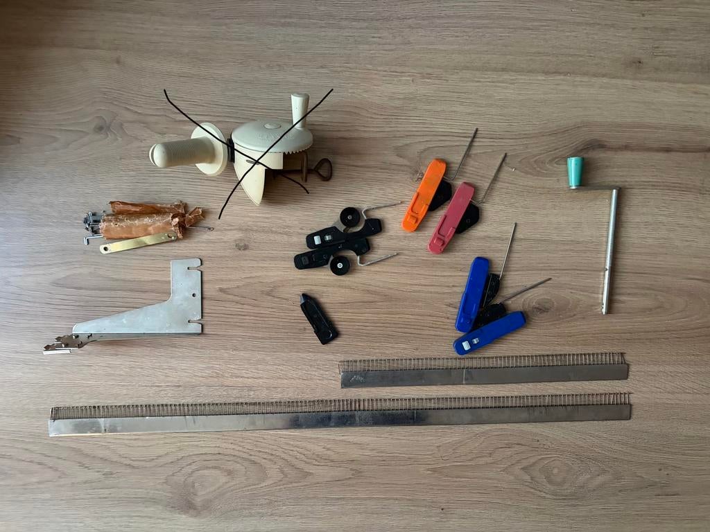 Passap onderdelen breimachine, Hobby en Vrije tijd, Ophalen of Verzenden, Zo goed als nieuw, Breien, Machine
