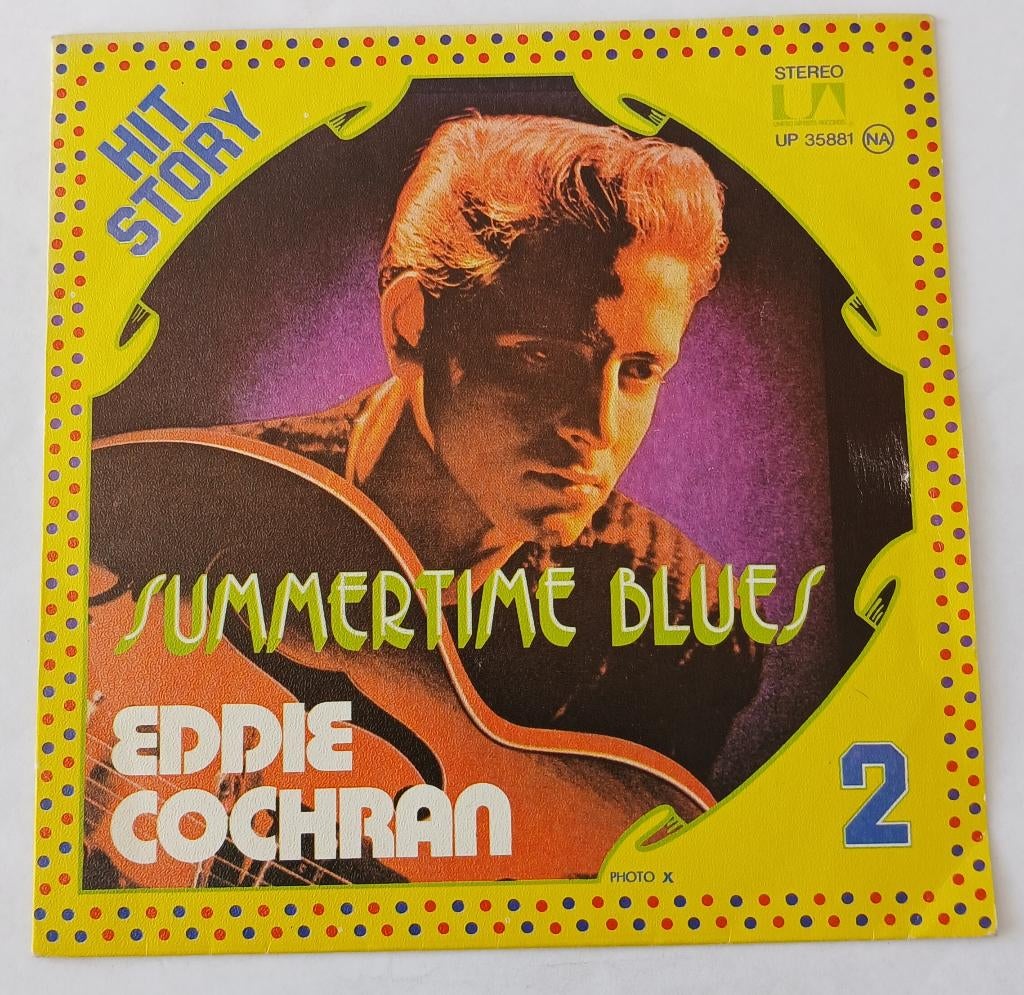 Eddie Cochran - Summertime blues, Ophalen of Verzenden, Gebruikt, Pop, Single