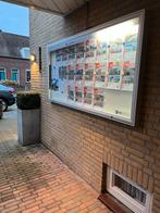 Vitrinekast buiten, aluminium, verlicht, 24x A4, Ophalen, 100 tot 150 cm, 150 tot 200 cm, Zo goed als nieuw