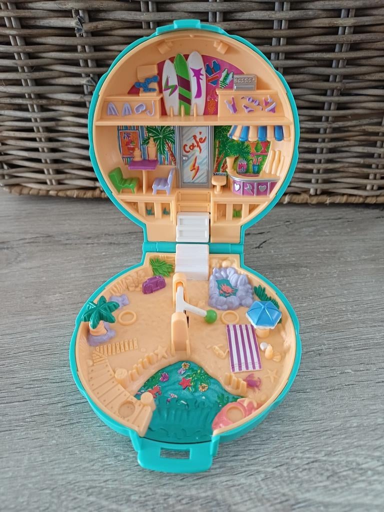 Polly Pocket (beach party) vintage/ 1989/ Bluebird, Ophalen of Verzenden, Gebruikt