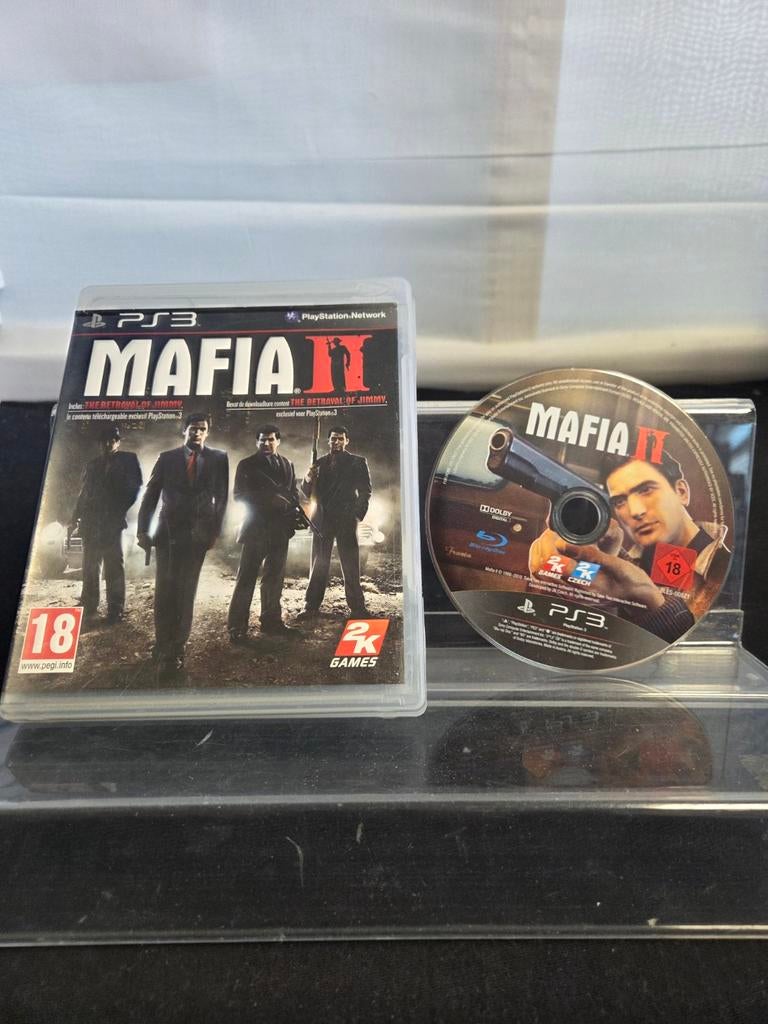 Mafia II PS3 - Actie-avontuur game, Avontuur en Actie, Gebruikt, Vanaf 18 jaar, 1 speler