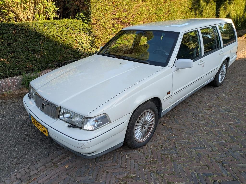 Volvo 960 LPG LPI G3 2.5L 24V AUT 1996 Wit, Auto's, Volvo, Automaat, Zwart, Wit, Stationwagon