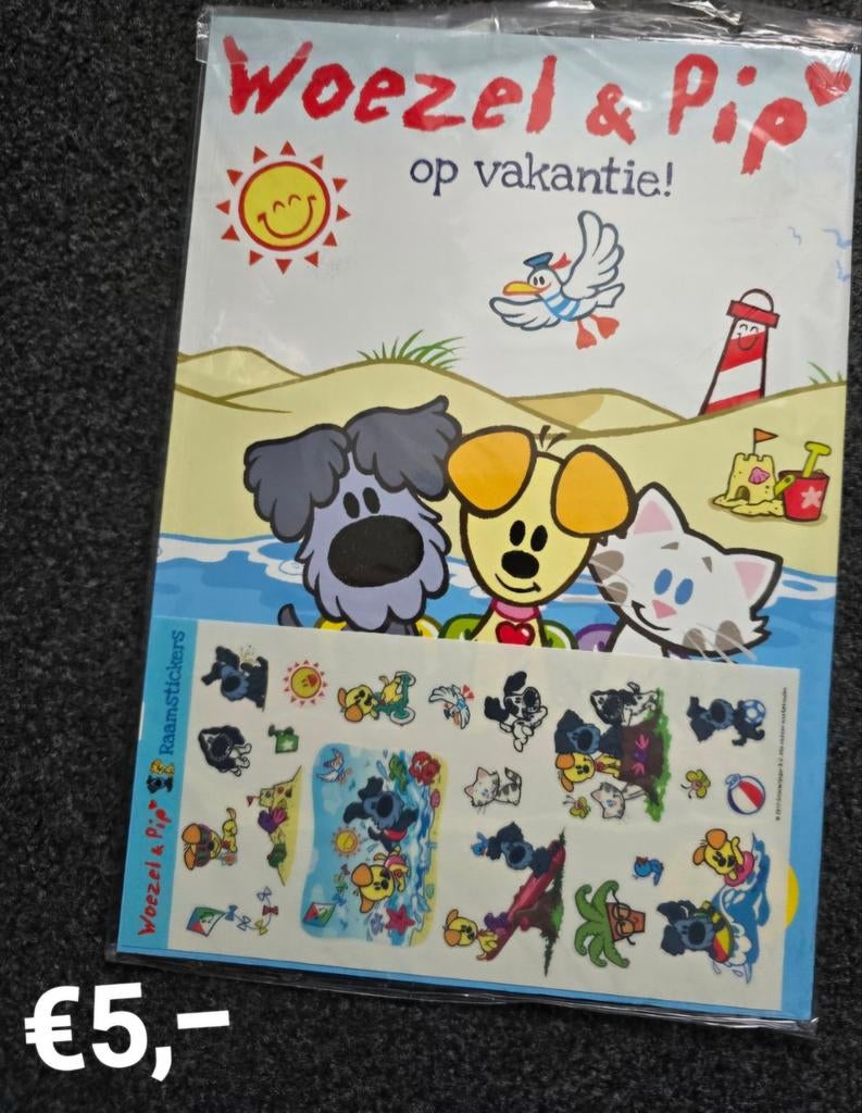 Woezel en Pip Vakantie Doeboek, Ophalen of Verzenden, Nieuw