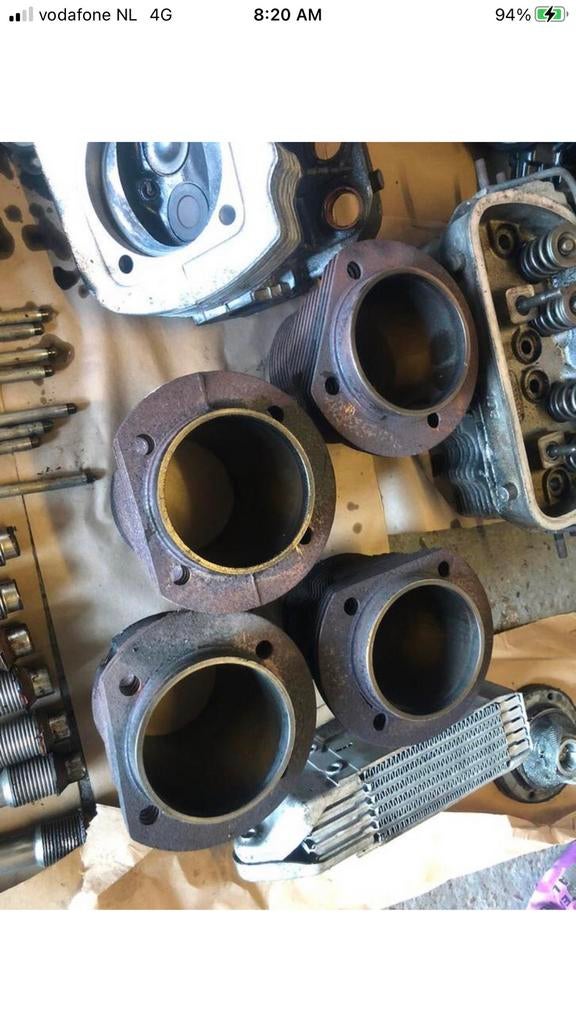 VW T2, 1.6L cylinderwanden set, Ophalen of Verzenden