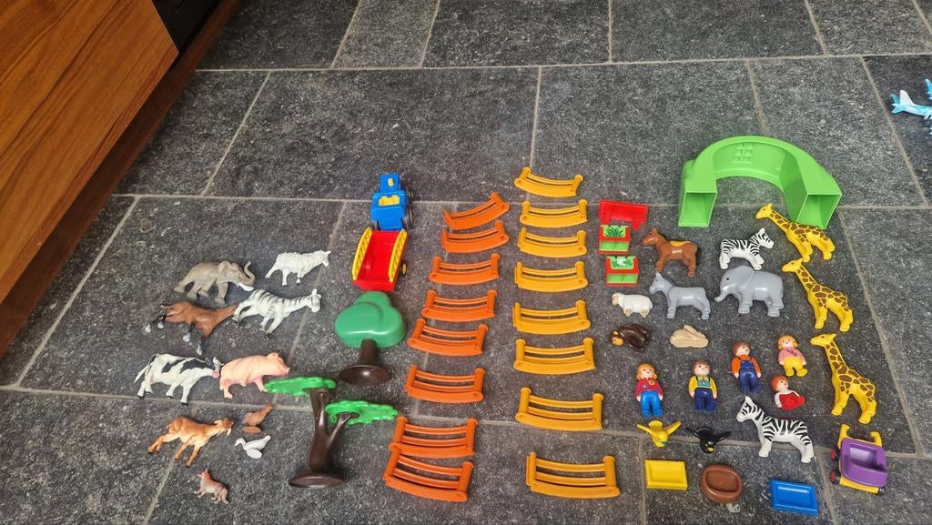 Playmobil Junior 1-4 jaar Safari/ met extra giraffen, Ophalen, Gebruikt, Complete set