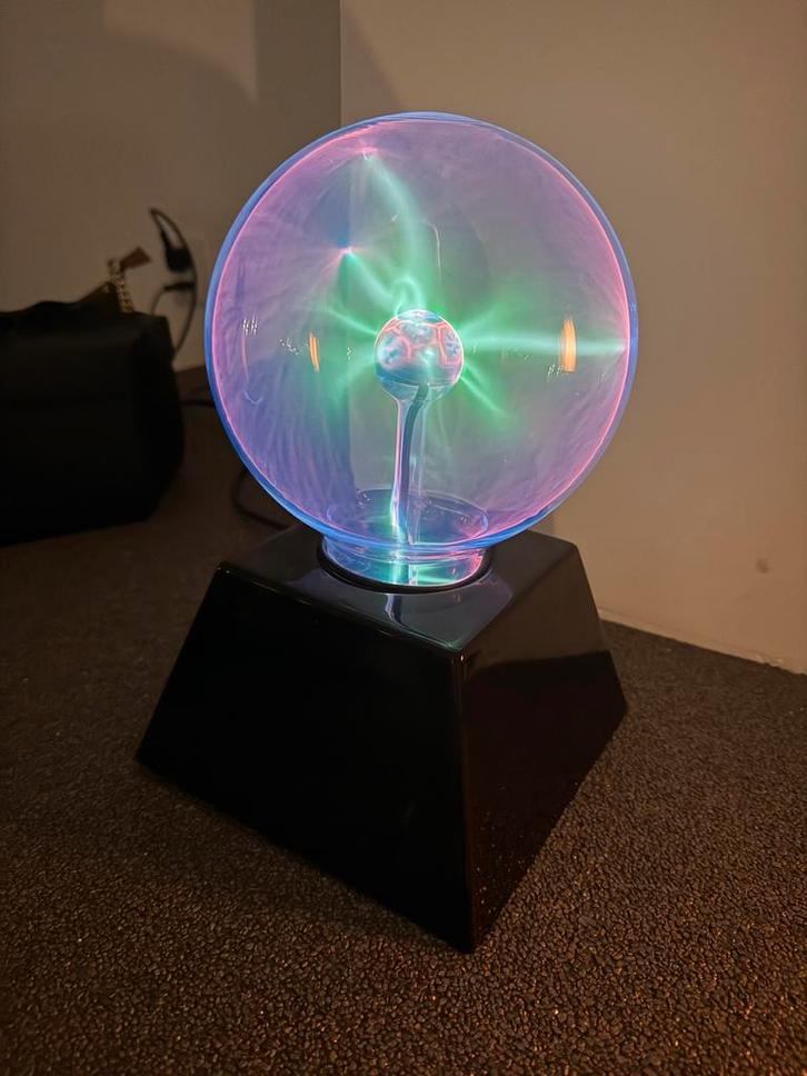 Plasma Bol 1980’s, Huis en Inrichting, Lampen | Overige, Gebruikt, Ophalen