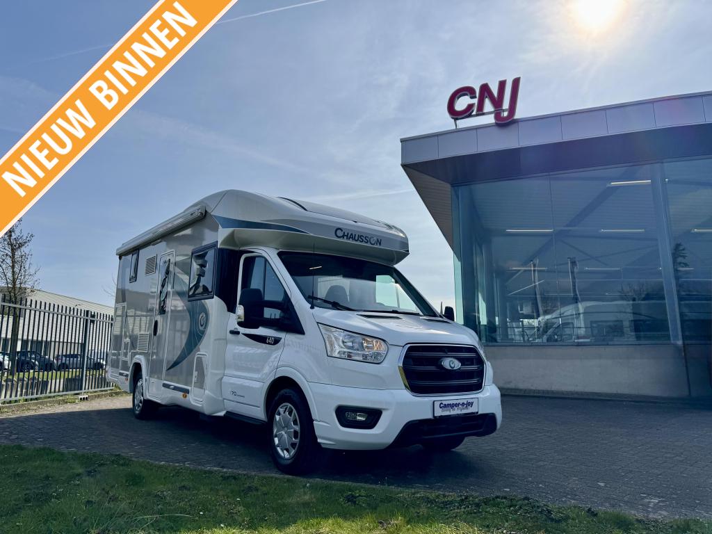 Chausson Titanium Premium 640, Caravans en Kamperen, Campers, Automaat, Ringverwarming, Ford, Diesel
