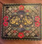 Vintage Beschilderde Koektrommel, Ophalen of Verzenden