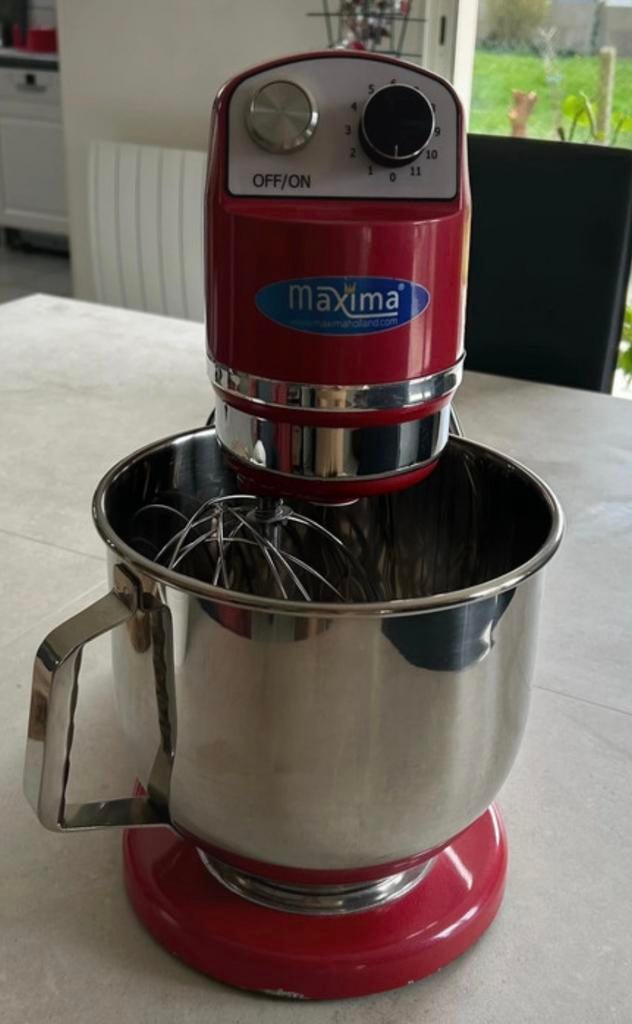 Maxima krachtige keukenmachine, 4 liter of meer, Ophalen of Verzenden, Zo goed als nieuw, 3 snelheden of meer