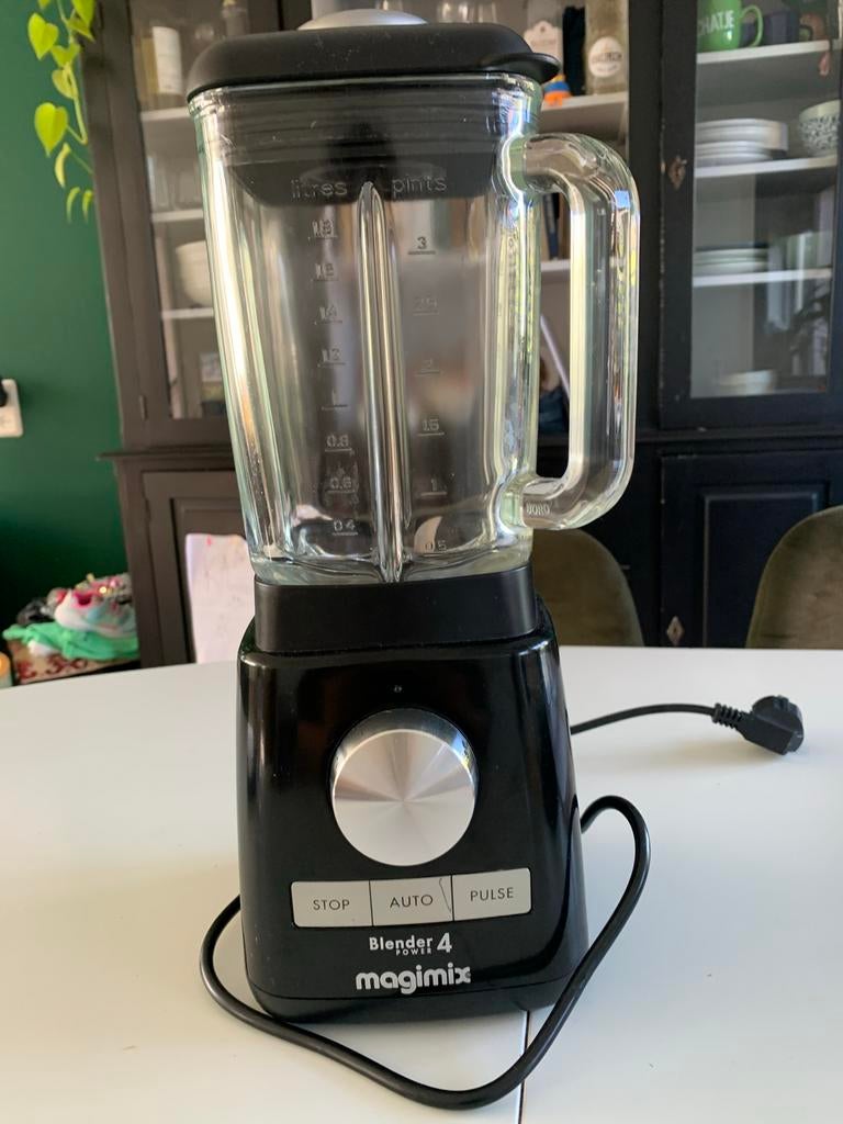 Magimix Power 4 Blender - Krachtige Keukenmachine, Witgoed en Apparatuur, Ophalen of Verzenden, Zo goed als nieuw, Blender