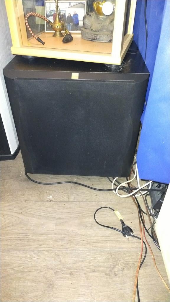 Jamo subwoofer, Audio, Tv en Foto, Gebruikt, Subwoofer, Ophalen of Verzenden, 120 watt of meer