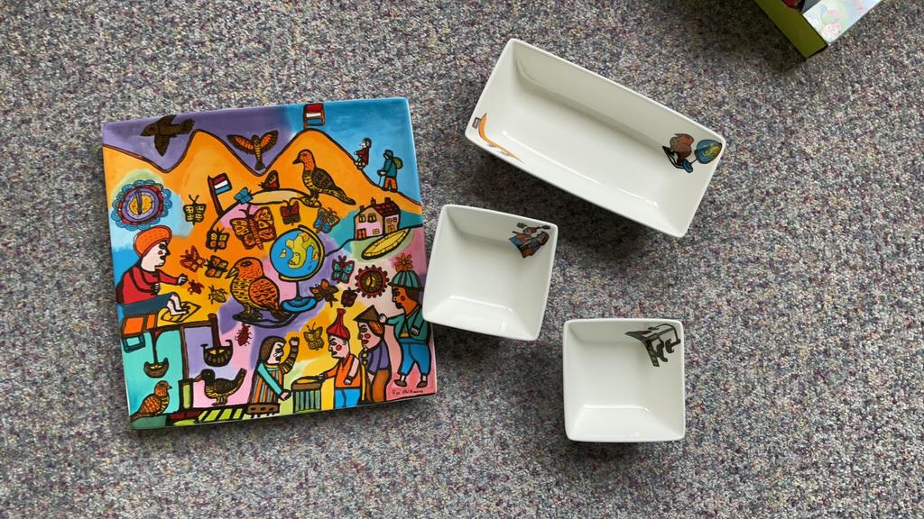 Tapas schalenset, Huis en Inrichting, Keuken | Servies, Ophalen of Verzenden, Nieuw, Overige stijlen, Schaal of Schalen