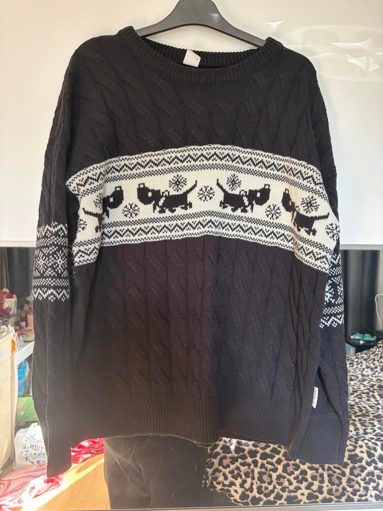 Fijne warme unisex Takkie trui maat L in nieuwstaat, Ophalen of Verzenden, Zo goed als nieuw, Maat 42/44 (L), Zwart