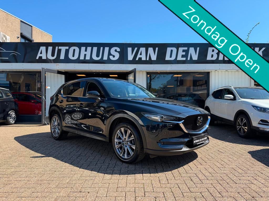 Mazda CX-5 2.5 4WD SkyActiv-G|194Pk|Hud|Xenon|Memory|Navi|Ad, Auto's, Mazda, Gebruikt, 4 cilinders, Zwart, Bedrijf