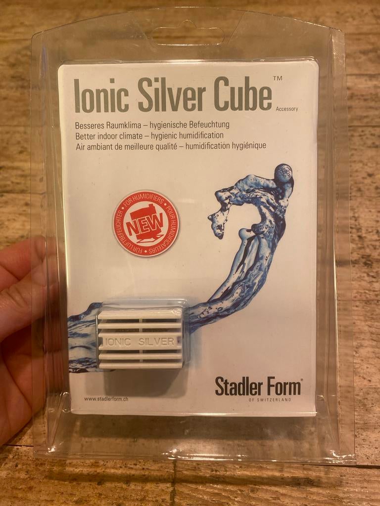 Stadler Form Ionic Silver Cube, Witgoed en Apparatuur, Ophalen, Nieuw, Luchtbehandeling-accessoire