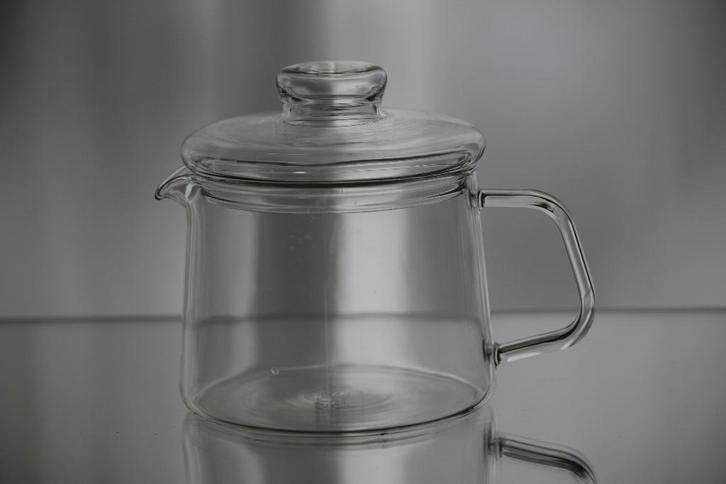 Douwe Egberts theepot 1 ltr., Huis en Inrichting, Keuken | Keukenbenodigdheden, Zo goed als nieuw, Ophalen of Verzenden