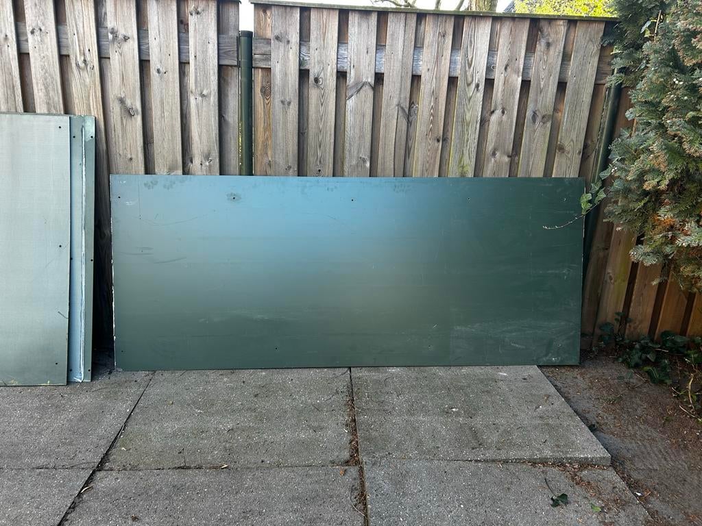 Trespa platen in verschillende maten, SNEL OPHALEN, Doe-het-zelf en Verbouw, Platen en Panelen, Ophalen, Gebruikt, HPL, Minder dan 20 mm