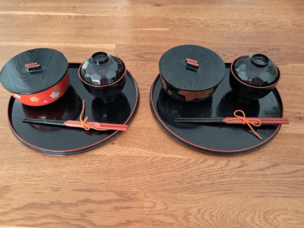 Servies zet Japans, Huis en Inrichting, Keuken | Servies, Ophalen, Overige materialen, Zo goed als nieuw, Kom(men)