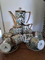 Saji Fine China theeservies met vogelmotief, Ophalen of Verzenden