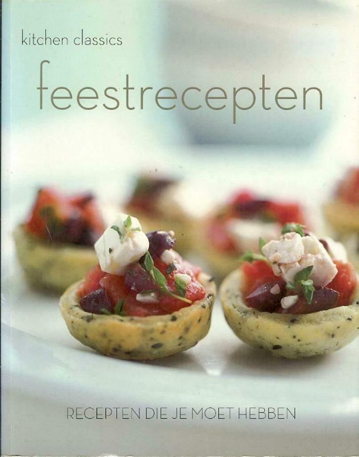 Kitchen Classics - Feestrecepten, Boeken, Kookboeken, Zo goed als nieuw, Tapas, Hapjes en Dim Sum, Ophalen of Verzenden