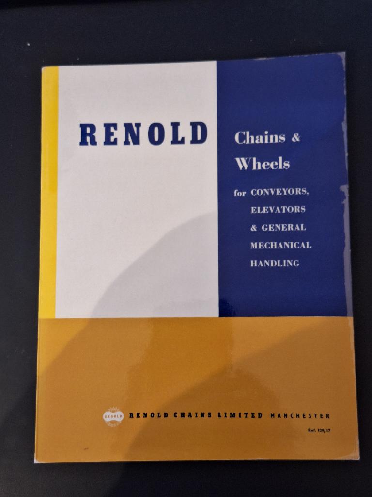 2 Catalogi “Renold Chain Drives Chains and Wheels”. 1957, Boeken, Techniek, Ophalen of Verzenden, Zo goed als nieuw, Werktuigbouwkunde