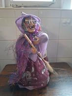 Heks Halloween Decoratie - Lacht en Knippert met Ogen, Ophalen of Verzenden