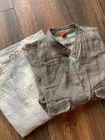 2 linnen tops dames XL Nukus Hugo Boss, Kleding | Dames, Ophalen of Verzenden, Zo goed als nieuw, Maat 46/48 (XL) of groter, Wit