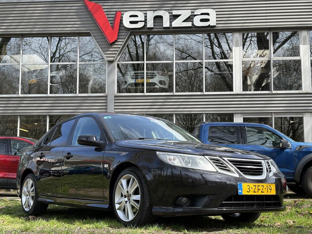 Saab 9-3 Sport Sedan 1.9 TiD Vector (bj 2009), Auto's, Saab, Voorwielaandrijving, Gebruikt, Zwart, 4 cilinders