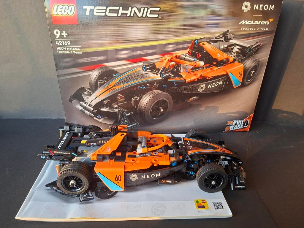 Lego Technic 42169 NEOM McLaren Formula E Team minifig, Lego, Ophalen of Verzenden, Zo goed als nieuw, Technic