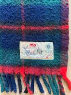 Vintage Wollen Deken - Geruit - 134 x 173 cm, Ophalen of Verzenden, Gebruikt