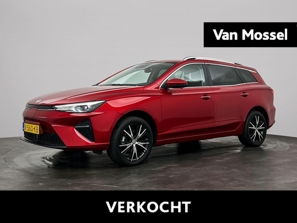 MG 5 Long Range Luxury 61 kWh | Leder | Led Koplampen | Navi, Auto's, MG, 12 maanden, Gebruikt, 1532 kg, 156 pk