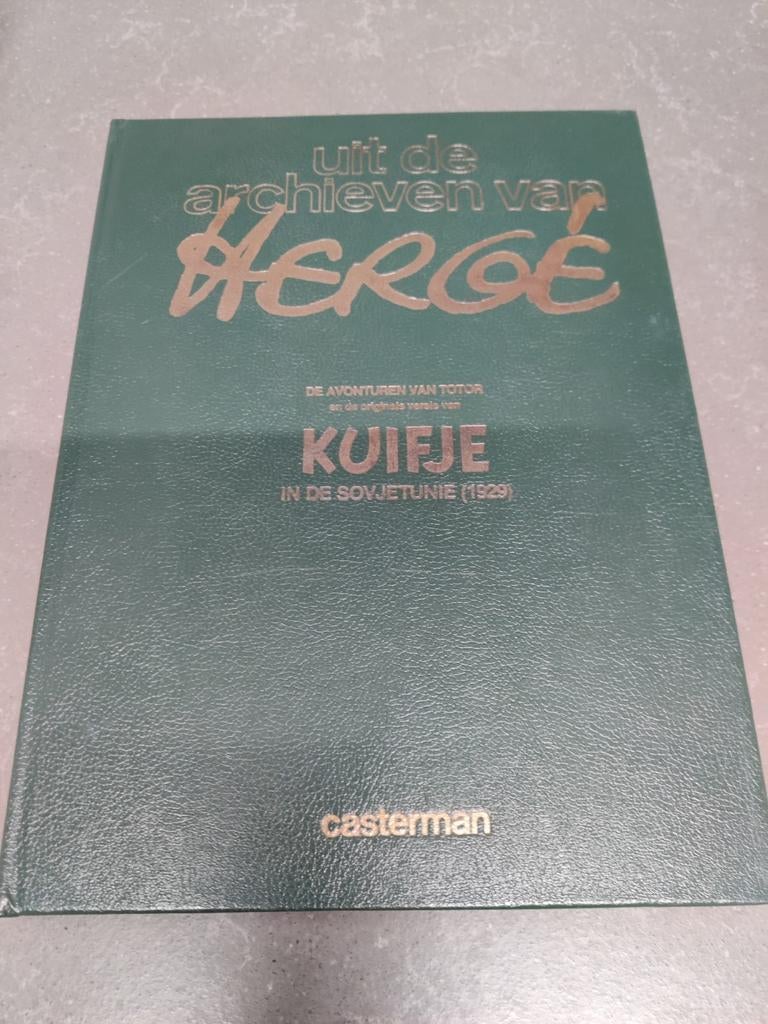 Uit de Archieven van Hergé - de avonturen van totor..., Eén stripboek, Ophalen of Verzenden, Zo goed als nieuw, Hergé