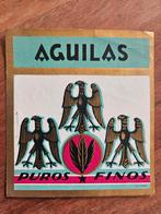 kistetiket aguilas, Verzamelen, Ophalen of Verzenden, Gebruikt, Sigarenbandjes