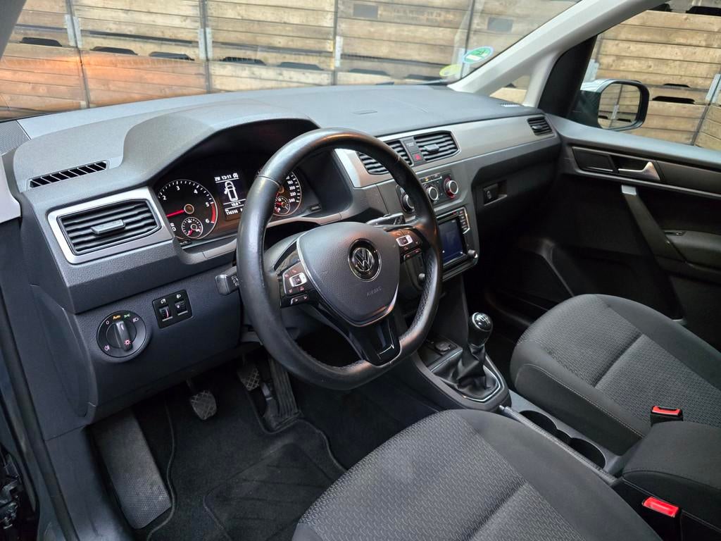Volkswagen Caddy 2.0 TDI Comfortline DC! 5 Pers.NAVI Cruise, Auto's, Bestelauto's, Voorwielaandrijving, Gebruikt, Euro 6, 4 cilinders