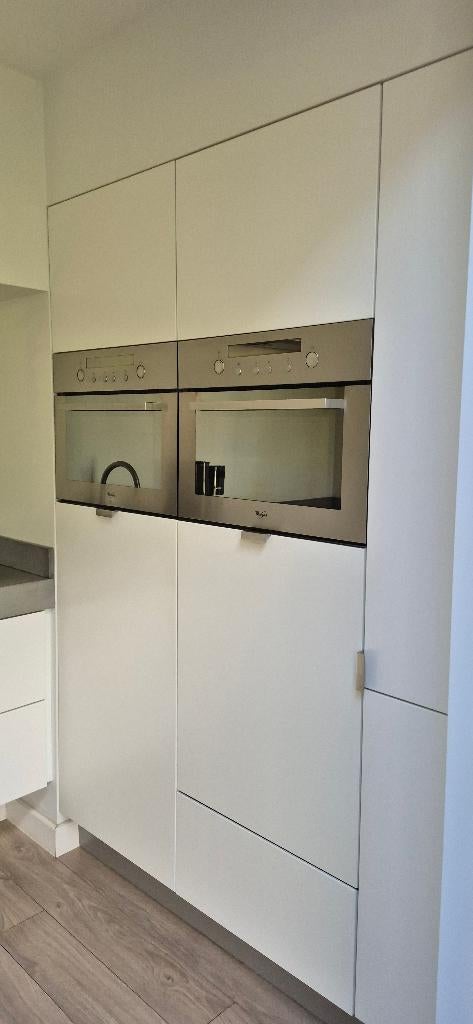 Mooi goed onderhouden witte keuken inclusief appratuur, Ophalen, Gebruikt, Wit, Hoekkeuken