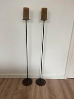 Metalen kandelaars, 1.96m hoog, Ophalen, Gebruikt, Zwart, Kandelaar