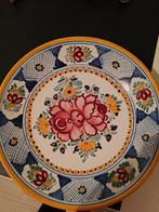 Modra bord decoratief vintage, Antiek en Kunst, Antiek | Keramiek en Aardewerk, Ophalen