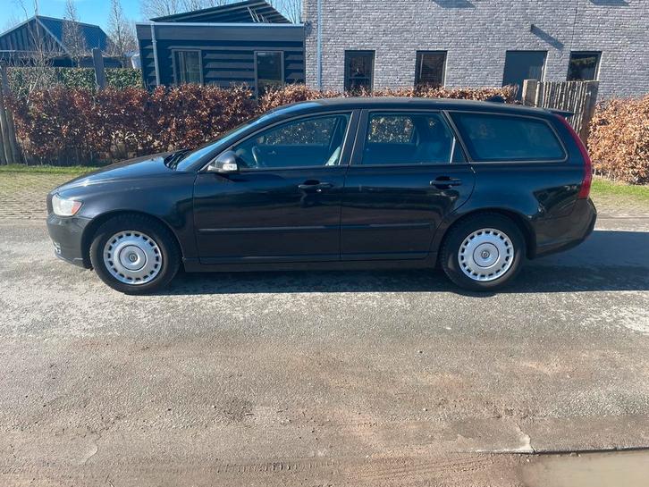 Volvo V50 D2 Drive 115pk Start/stop 2012 Zwart, Auto's, Volvo, Bedrijf, V50, Diesel, A, Stationwagon, Handgeschakeld, Origineel Nederlands