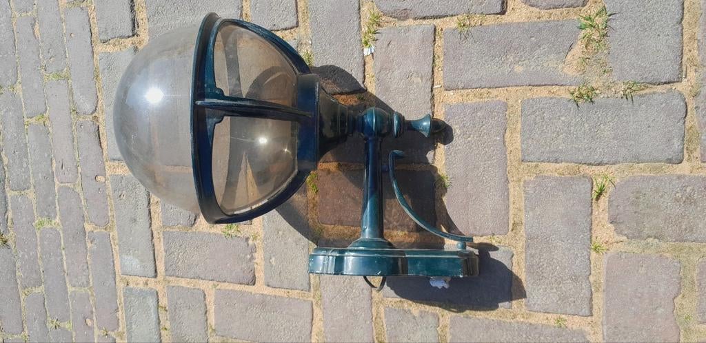 Buitenlamp aluminium, Ophalen, Wandlamp, Aluminium, Netvoeding