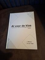 AI voor de klas: Vakmanschap in tijden van AI (versie A), J. Marbus, R. van 't Veer, Ophalen of Verzenden, Zo goed als nieuw, Gamma