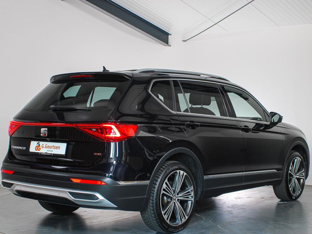 SEAT Tarraco 2.0 TSI 4DRIVE Xcellence 7-Persoons Panoramadak, Auto's, Seat, Automaat, Gebruikt, 1984 cc, Zwart