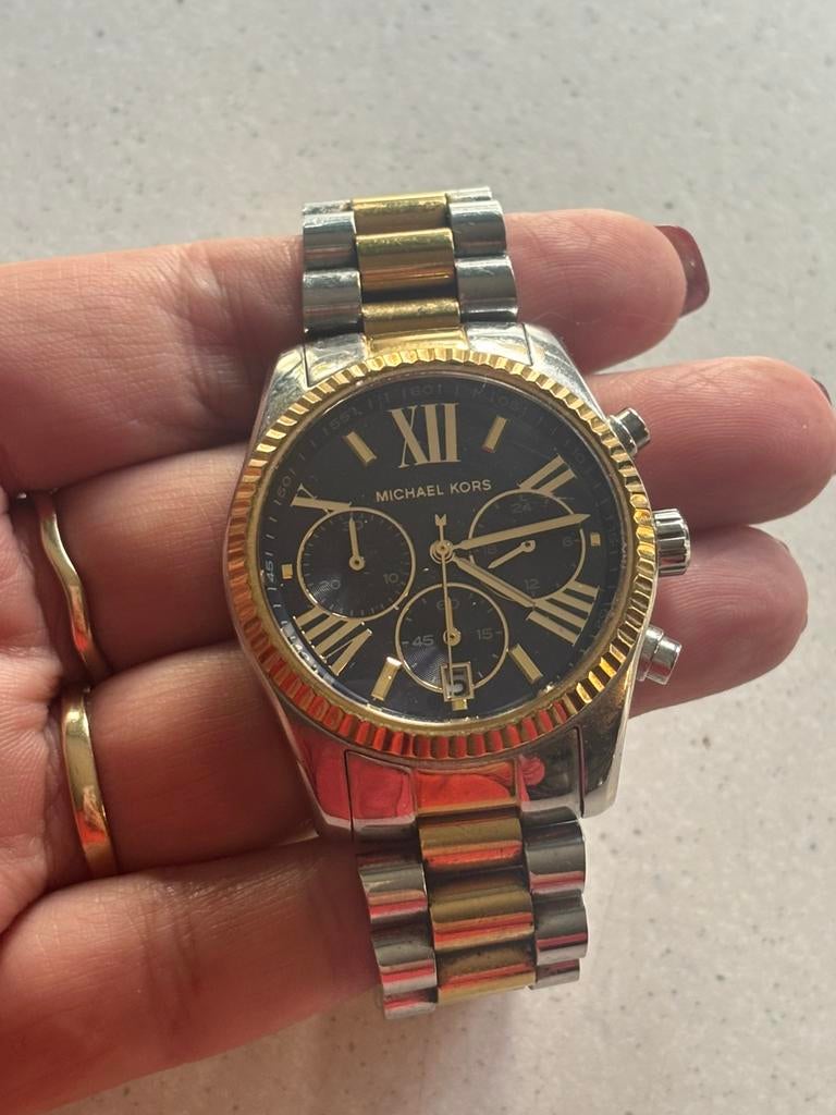 Michael kors horloge, MK7218, Overige merken, Staal, Gebruikt, Staal