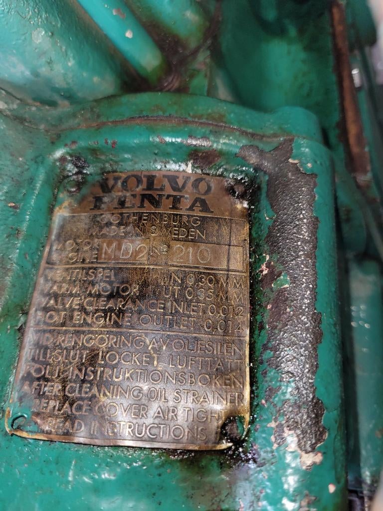 Volvo penta md2a, Doe-het-zelf en Verbouw, Motoren, Ophalen of Verzenden, Elektromotor