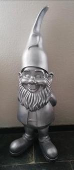 Nieuwe Kabouter hoogte 96 cm kleur zilver, Tuin en Terras, Ophalen, Nieuw, Kunststof, Tuinkabouter