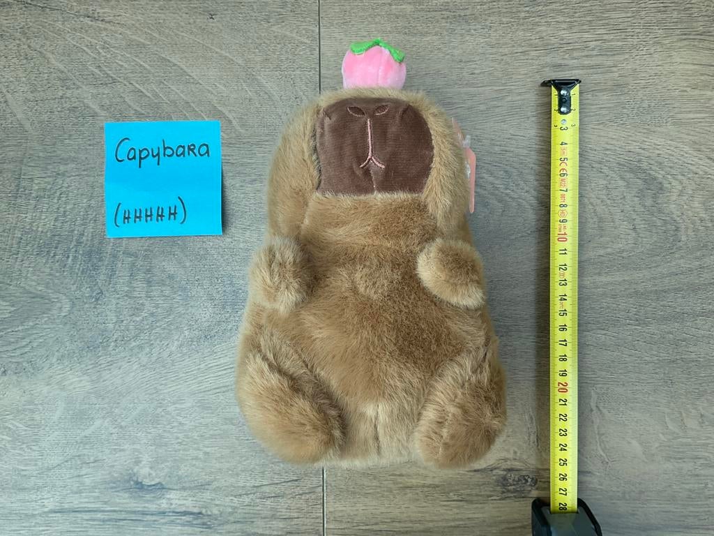 Nieuwe capybara of capibara knuffel ca 20cm, Ophalen, Nieuw, Overige typen