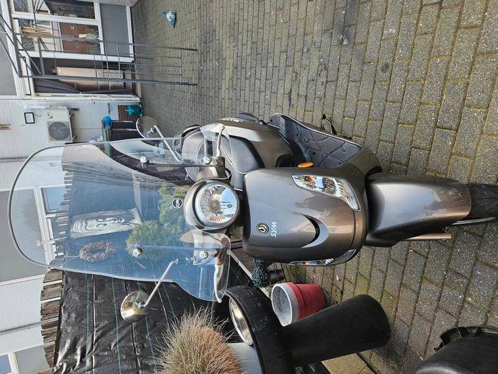 Sym Fiddle 2 50s, Fietsen en Brommers, Scooters | SYM, Gebruikt, Fiddle, Benzine, Ophalen