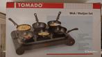 Tomado Wok/Wadjan Set - 6-persoons gourmet/wokset, Ophalen of Verzenden, Zo goed als nieuw, 4 t/m 7 personen