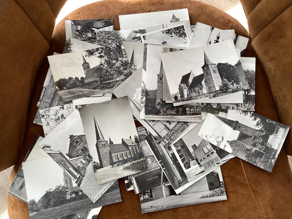 Verzameling, partij 50 kerken, en/of interieur ,orgel, Ophalen of Verzenden